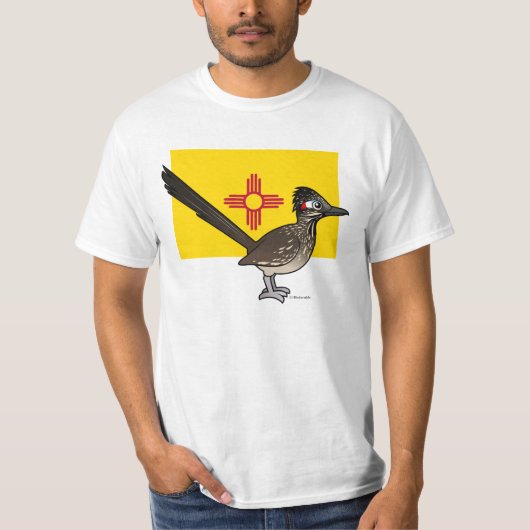 Staat Birdorable von New-Mexiko: Roadrunner T-Shirt (Vorderseite)