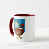 Staat Birdorable von South Dakota: Allgemeiner Tasse (Vorderseite Links)