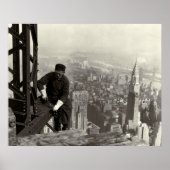 STAAT BLDG IRON WORKER 1930 POSTER (Vorne)