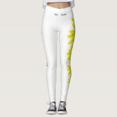 Staat Blume Sunflower Leggings (Vorderseite)