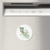 Staat California Magnet (In Situ (Geschirrspüler))
