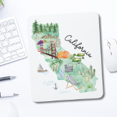 Staat California Mousepad