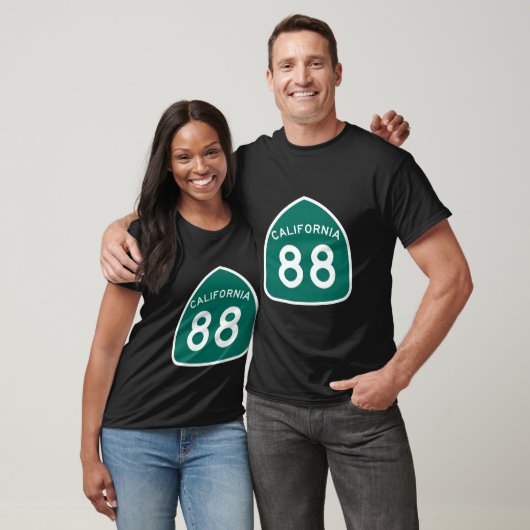 Staat California Route 88 ~ Autobahn 88 T-Shirt (Unisex)