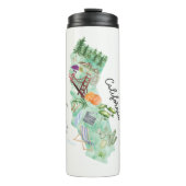 Staat California Thermosbecher (Vorderseite)