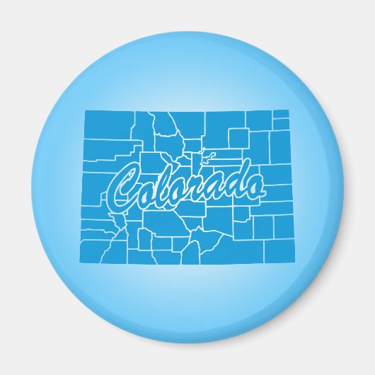Staat Colorado Magnet (Vorne)