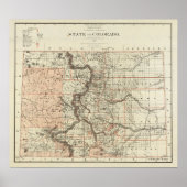 Staat Colorado Poster (Vorne)