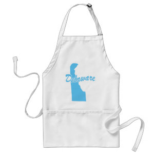 Staat Delaware Erwachsene Schürze