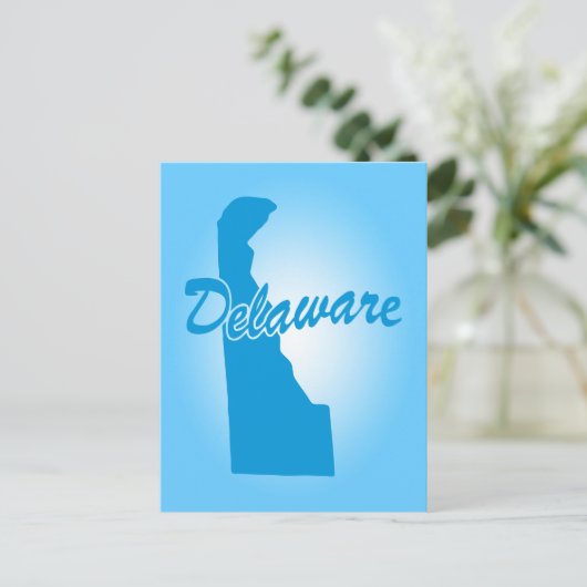 Staat Delaware Postkarte (Stehend Vorderseite)