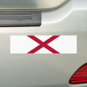 Staat der Alabama-Flagge Autoaufkleber (Auf Auto)