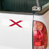 Staat der Alabama-Flagge Autoaufkleber (Auf Lkw)