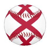 Staat der Alabama-Flagge Baseball (Vorderseite)