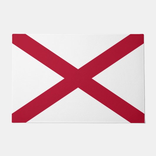 Staat der Alabama-Flagge Fußmatte (Vorderseite)