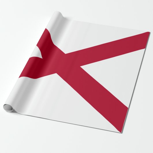 Staat der Alabama-Flagge Geschenkpapier (Ungerollt)