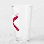 Staat der Alabama-Flagge Glas (Links)