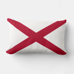 Staat der Alabama-Flagge Lendenkissen