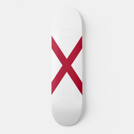 Staat der Alabama-Flagge Skateboard (Vorderseite)