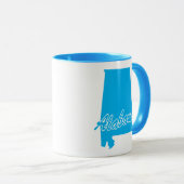 Staat der Alabamform Tasse (VorderseiteRechts)