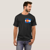 Staat der Colorado-Flagge T-Shirt (Vorne ganz)