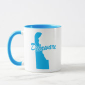 Staat der Delaware-Tasse Tasse (Links)