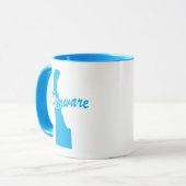Staat der Delaware-Tasse Tasse (Vorderseite Links)