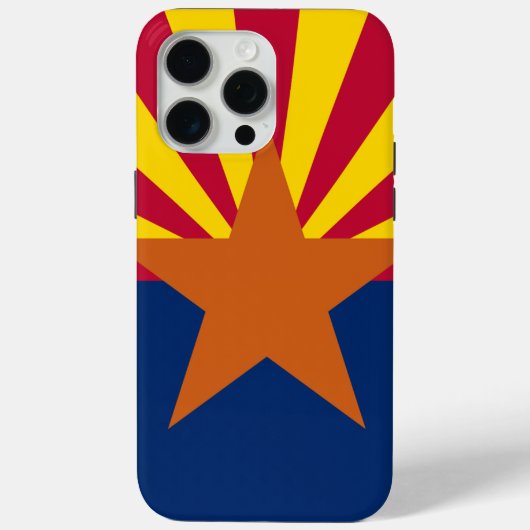 Staat der Flagge von Arizona Case-Mate iPhone Hülle (Rückseite)