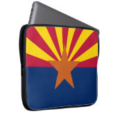 Staat der Flagge von Arizona Laptopschutzhülle (Vorne Rechts)