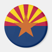 Staat der Flagge von Arizona Magnet (Vorne)