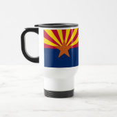 Staat der Flagge von Arizona Reisebecher (Links)