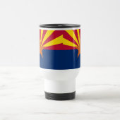 Staat der Flagge von Arizona Reisebecher (Mittel)