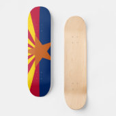 Staat der Flagge von Arizona Skateboard (Vorderseite)