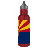 Staat der Flagge von Arizona Trinkflasche (Rechts)