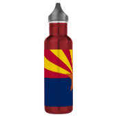 Staat der Flagge von Arizona Trinkflasche (Links)