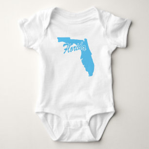 Staat der Florida-Form Baby Strampler