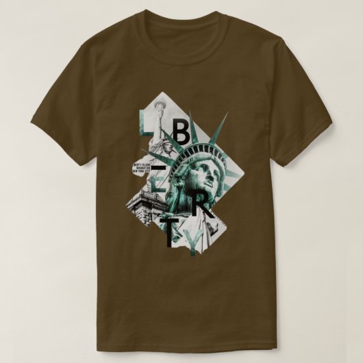 Staat der Freiheit T-Shirt (Design vorne)