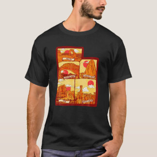 Staat der fünf Nationalparks Zion Capi in Utah T-Shirt