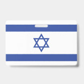 Staat der israelischen Flagge, Stern des jüdischen Ausweis (Rückseite)