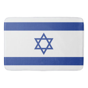 Staat der israelischen Flagge, Stern des jüdischen Badematte