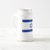 Staat der israelischen Flagge, Stern des jüdischen Bierglas (Vorderseite Links)