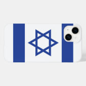 Staat der israelischen Flagge, Stern des jüdischen Case-Mate iPhone Hülle (Rückseite (Horizontal))