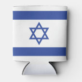Staat der israelischen Flagge, Stern des jüdischen Dosenkühler (Vorderseite)