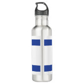 Staat der israelischen Flagge, Stern des jüdischen Edelstahlflasche (Rückseite)