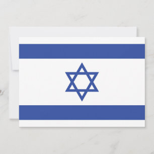 Staat der israelischen Flagge, Stern des jüdischen Einladung