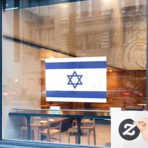 Staat der israelischen Flagge, Stern des jüdischen Fensteraufkleber