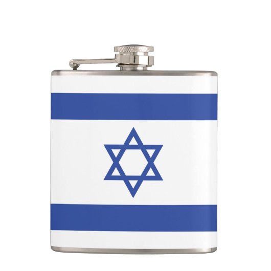 Staat der israelischen Flagge, Stern des jüdischen Flachmann (Vorderseite)