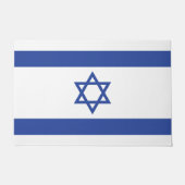 Staat der israelischen Flagge, Stern des jüdischen Fußmatte (Vorderseite)