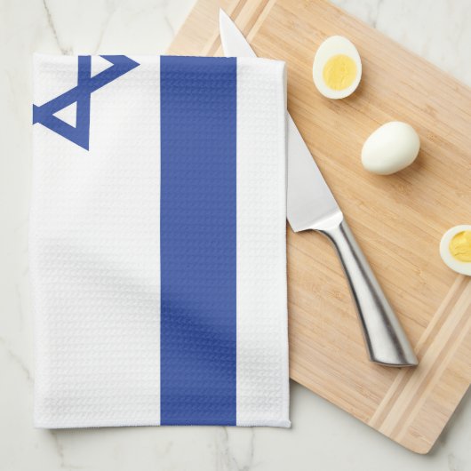 Staat der israelischen Flagge, Stern des jüdischen Geschirrtuch (Viertel Falte)