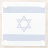 Staat der israelischen Flagge, Stern des jüdischen Glasuntersetzer (Rückseite)