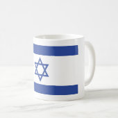 Staat der israelischen Flagge, Stern des jüdischen Kaffeetasse (VorderseiteRechts)