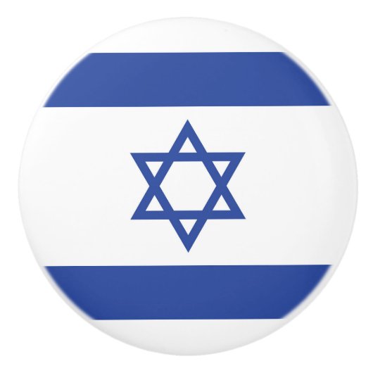 Staat der israelischen Flagge, Stern des jüdischen Keramikknauf (Vorderseite)