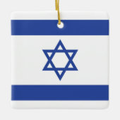 Staat der israelischen Flagge, Stern des jüdischen Keramikornament (Vorderseite)